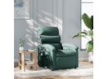 Poltrona Reclinabile Di Design, Tessuto, Verde Scuro - Tv E Poltrone Reclinabili 2025 Nuovo9452493 1Pacco