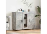 2025 Cloris Credenza Con Ripiano Grigio Cemento 55,5 X 29 X 100 Cm Materiale A Base Di Legno - Cassettiere Vendita8929931 1Pacco