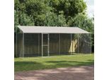 Best MöBel Gabbia Per Cani Argento 600 X 200 X 256 Cm Acciaio Zincato - Altri Accessori Per Cani Cloris New6463940 3Parcel