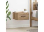 Stabli MöBel Vetrinetta Comodino Artisan Oak 35 X 35 X 20 Cm Materiale A Base Di Legno - Cassettiere CC7667531 1Pacco