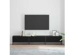 2025 Mobile Tv Moderno Effetto Rovere Nero 240 X 35 X 41 Cm Materiale A Base Di Legno - Mobili Tv,Design 8501788 2Parti