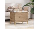Maison Exclusive - Comodino In Rovere Artigianale 60 X 44,5 X 45 Cm Materiale Ligneo