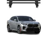 Portapacchi Menabo Per Bmw X2 U10 2023-2025 Alluminio Nero 2 Pezzi