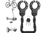 Lucchetto Per E-Scooter, Lucchetto Per Biciclette Con Chiave, Lucchetto Antifurto A Catena Per E-Scooter, Biciclette, E-Bike E Motociclette