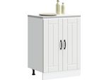 Syfax™ Mobile Base Lavello Lucca Bianco In Legno Multistrato