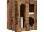 Syfax™ Comodino Legno Vecchio 40 X 35 X 50 Cm Legno Multistrato
