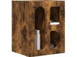 Syfax™ Comodino Rovere Fumé 40 X 35 X 50 Cm Legno Multistrato