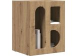Syfax™ Comodino Rovere Artigianale 40 X 35 X 50 Cm Legno Multistrato