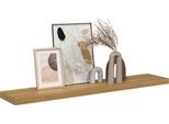 Syfax™ Scaffale Da Parete Marrone 120 X 23,5 X 4 Cm Legno Multistrato