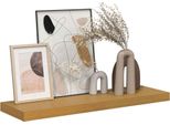Syfax™ Scaffale Da Parete Beige 90 X 23,5 X 4 Cm Legno Multistrato