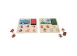 Small Foot 4344 Timbro E Puzzle Degli Eroi, Colorato, 2 Pezzi (1 Set)