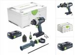 Festool Tpc 18/4 I-Basic Trapano A Percussione A Batteria 18 V 75 Nm Brushless + 1X Batteria Ricaricabile 3,0 Ah + Systainer - Senza Caricatore