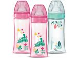 Bottiglie Anticolica Dodie, Rotonde, 330 Ml + 6 Mesi, 3 Impostazioni Di Velocità, 3 Impostazioni Di Velocità, Rosa E Verde, 3 Pezzi