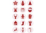 Avery Zweckform 54479 Zdesign Weihnachts-Sticker "Glossy Zeichen"""