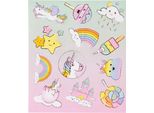 Foglio Di Adesivi Duckiez Unicorno