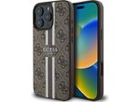 Guess Guhmp16Xp4Rpsw Iphone 16 Pro Max6.9 BrąZowy/Brown Custodia Rigida 4G Stampata A Strisce Magsafe
