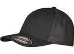 Flexfit 6511RM | Flexfit Trucker Recycled Mesh Cap - Colore: Nero/Nero - Taglia: L/Xl