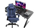 Gtpalyer Tavolo Da Gioco Tavolo Da Gioco + Sedia Da Gioco, Tavolo Da Computer Sedia Set Per Il Gioco Solo Tavolo Da Gioco E Sedia Da Gioco
