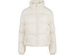 DáMská Zimní Bunda Urban Classics Ladies Short Peached Puffer Jacket Whitesand - 3XL