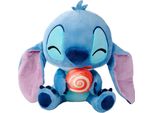 Figurka Pluszowa Stitch Z Lizakiem 25 Cm - Lilo & Stitch, Licencjonowana