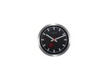 Nextime Ne-3998Stzw Orologio Da Parete 'Station' Ø19 Cm, Alluminio Spazzolato Nero