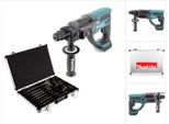 Makita Dhr 202 Z 18 V Li-Ion Martello Combinato A Batteria Con Sds Plus + D-42444 Set Di Punte E Scalpelli Sds-Plus 17 Pezzi In Valigetta Di Alluminio