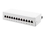 Digitus DN-91612SD-EA-G Pannello Patch Desktop Digitus Cat.6A, Classe Ea, 12 X RJ45