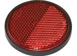 Riflettore Rosso Autoadesivo Da 58 Mm Con Piastra Di Base