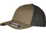 Flexfit 6511RM | Flexfit Trucker Recycled Mesh Cap - Colore: Olive/Black - Taglia: L/Xl