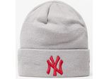 Berretto Invernale New Era - Cuff Knit New York Yankees Grigio