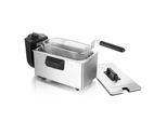 Emerio DF-120482 Emerio Fritteuse, Kaltzone, 3L, Thermostat, Bpa-Frei