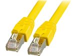 Efb RJ45 Patchkabel S/Ftp, Cat.8.1,Bc, Lszh, 5M, Gelb