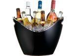 Secchio In Acrilico Nero / Refrigeratore Per Bevande Barcraft