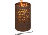 Relaxdays Canna Da Fuoco Aspetto Ruggine