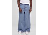 Urban Classics Uomo 90'S Loose Jeans Blu Chiaro Lavato - 36