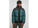 Urban Classics Aop Giacca Puffer Retrò Bottlegreen Damast Aop - Xl