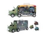 Toi-Toys - Mondo Dei Dinosauri - Dinotruck Con 3 Vagoni Estraibili Dinosauri Autocarri Estraibili