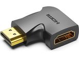 Vention Hdmi 270 Degree Male To Female Vertical Flat Adapter Black