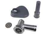 Kenwood KAP90.000GY, Tritatutto Per Frullatore Planetario, Compatibile Con Prospero+, Due Dischi In Acciaio Per Tritare Finemente O Grossolanamente, Ideale Per Carne E Verdura, Argento, Grigio