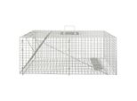 Vidaxl Trappola Per Vivi 64,5X25X26,5 Cm Ferro Zincato