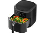 Friggitrice Ad Aria 9L Grande Capacità｜9 Programmi Preimpostati｜2350W Alta Potenza｜Circolazione Aria Calda 360°｜Schermo Touch Led