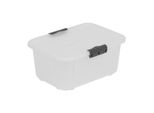 Branq Velur 8L Scatola Di Stoccaggio Con Coperchio - Trasparente