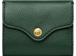 Fossil Portafoglio Heritage Trifold Pine Green Verde Scuro