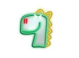 Forever Light FLNJ02 Luce Notturna Al Neon Led Jurassic Dino Insegna Luminosa Insegna Led Verde