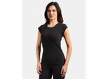 T-Shirt Da Donna In Cotone Kilpi PROMO-W, Nero, Taglia 36