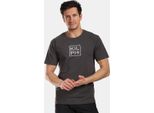 T-Shirt Uomo In Cotone Kilpi VIBE-M, Grigio Scuro, Taglia S