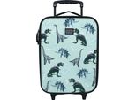 Trolley Vadobag Con Stampa Di Dinosauri Blu Taglia Unica