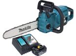 Makita Duc 357 RGX3 Motosega A Batteria 18 V 35 Cm Brushless + 1X Batteria 6,0 Ah + Caricabatterie
