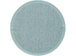 Tappeto Per Esterni Giza Blue 200 X 200 Cm Rotondo