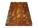 Vidaxl Piano Da Tavolo 160X20X2,5 Cm Rettangolare In Legno Massiccio Antico